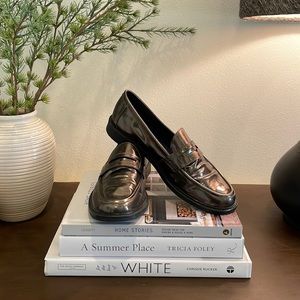Cole Haan Pinch Maine Classic Bronze metallic loafer